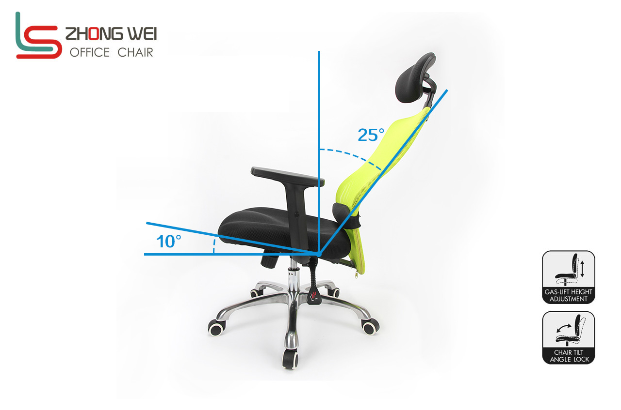 藍時電腦椅、時尚辦公椅